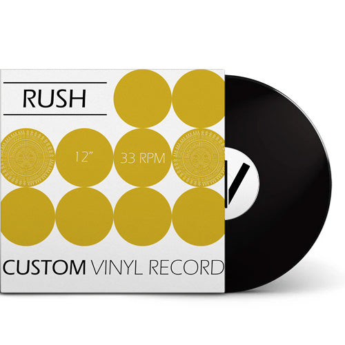 Custom vinyl record (rush order)